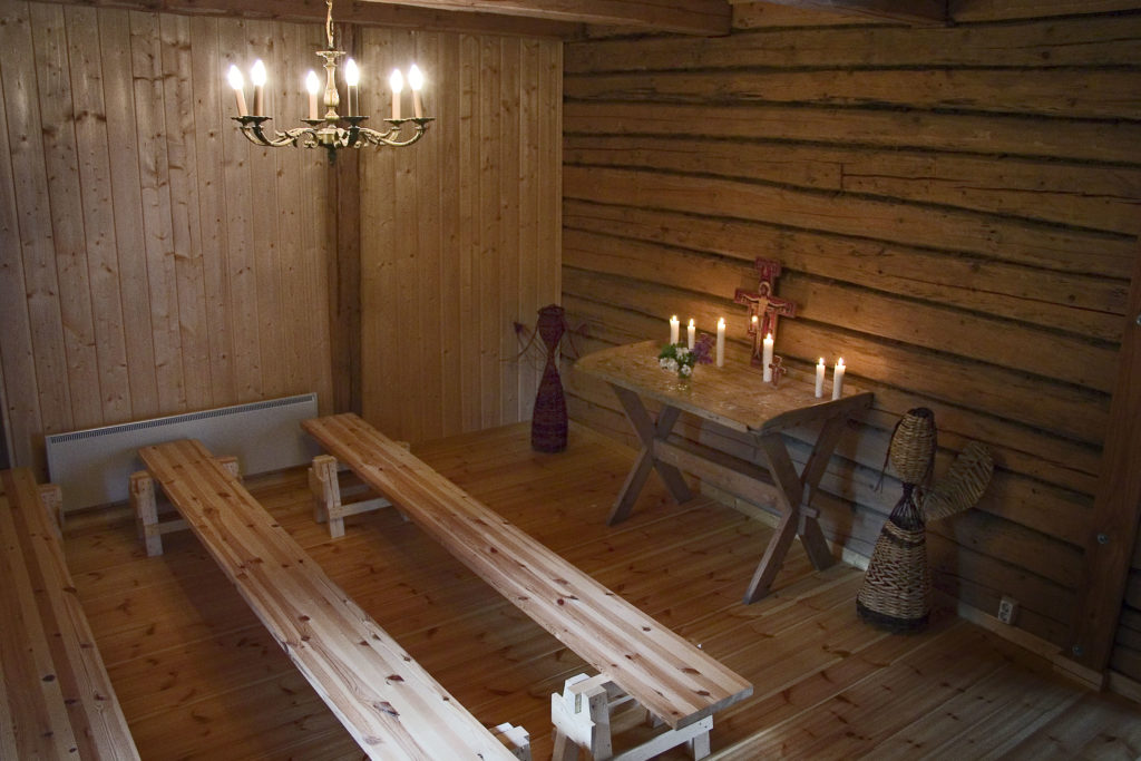 Willa Göösissä on oma kappeli.