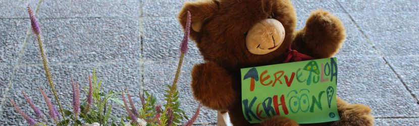 Nalle toivottaa tervetulleeksi kerhoon!