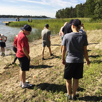 Avaa kuva isommaksi Keskiviikkona 27.06. työskentelimme Sunnanlandissa.