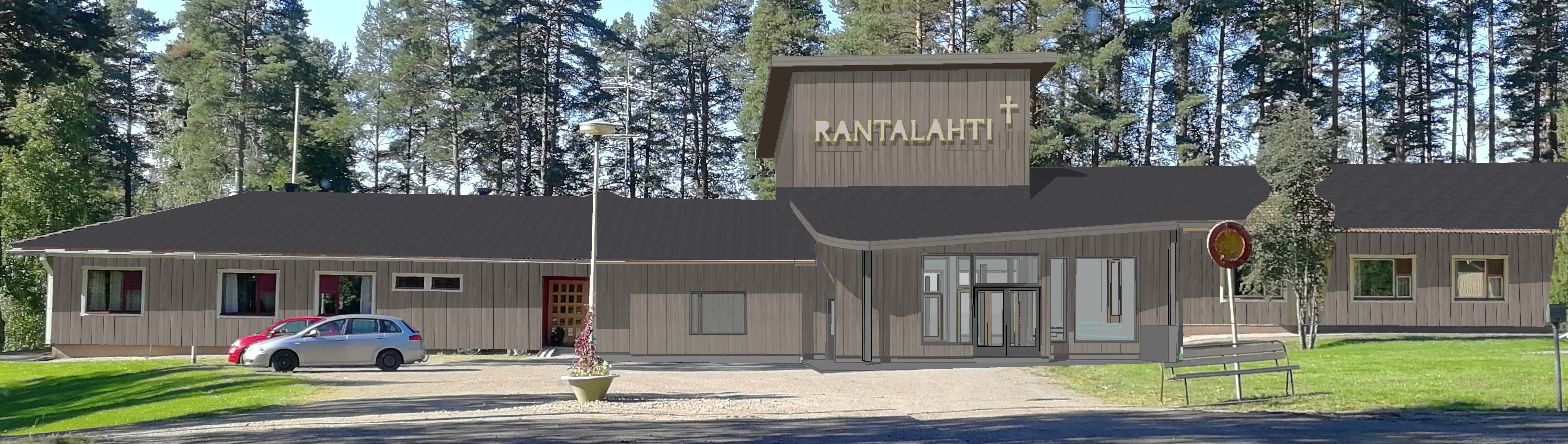 Havainnekuva Rantalahdesta peruskorjauksen jälkeen